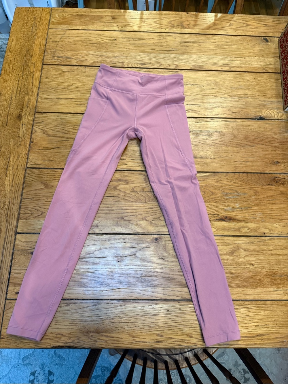 Athleta Mauve Pink Girls' High-Waist Active Leggings